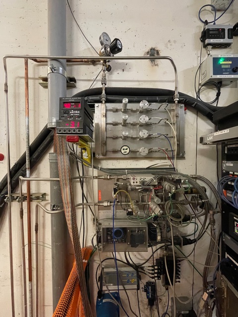 Gas Handling System of S800 Intermediate Image